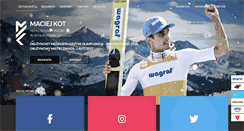 Desktop Screenshot of maciejkot.com
